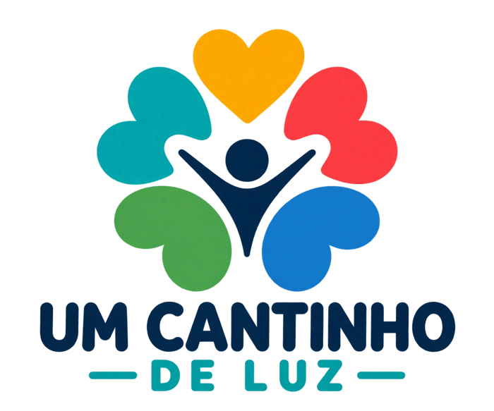 Um Cantinho de Luz — marca de acolhimento com cinco corações